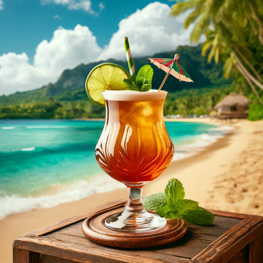 The Jamaican mai tai Cocktail